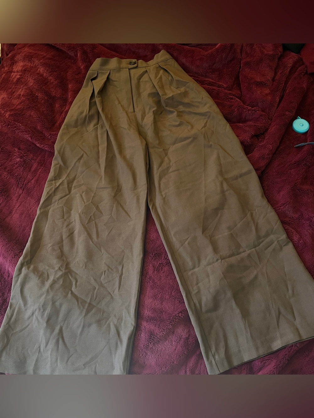 Wide Leg Brown/Taupe Women’s Trousers